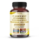 St. John 's Wort Ashwagandha Rhodiola Rosea Kamille - Made in USA