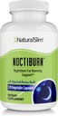NaturalSlim Night Time Fat Burner for kvinder & mænd - Noctiburn Overnatning Fat Burning Kosttilskud med Essentials Amino Acid for Night Burn Metabolisme Support - 120 Vegetabilske kapsler