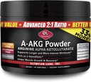 Olympian Labs PSN A- AKG pulver til mænd sundhed, energi & sport ernæring ydeevne, 40- 3g Servering, 120 Gram Jar