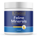 Rx Vitaminer Feline Minerals - Taurine for Cat Heart Health - Calcium til fælles supplement - Immunstøtte til katte med Magnesium & Kalium - Hud og Coat Supplement - 8oz