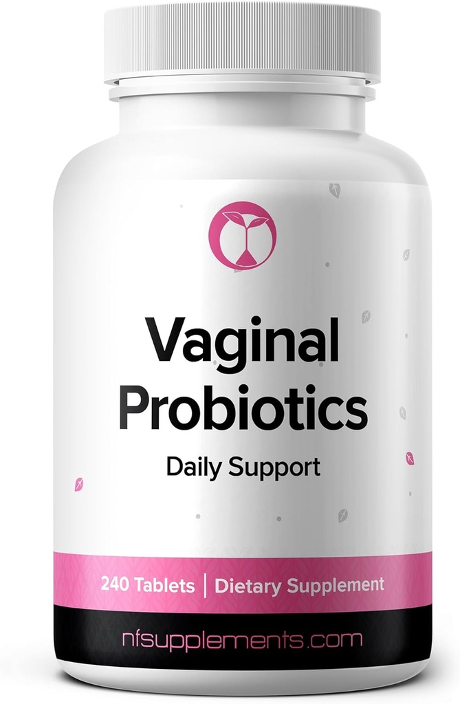Vaginal Probiotika Supplement understøtter PH Balance & Intimate Flora 240 tabletter 3 milliarder CFU (240, Vaginal Probiotika)