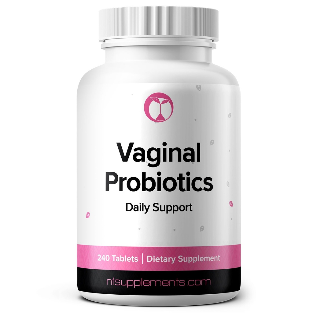 Vaginal Probiotika Supplement understøtter PH Balance & Intimate Flora 240 tabletter 3 milliarder CFU (240, Vaginal Probiotika)