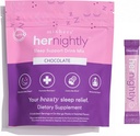 MIXHERS Sleep Support Supplement 124; Inkluderer Melatonin, Ashwagandha, Kamille, L- Glycin & L- Theanine Beeg 124; Afslappende drik mix til afslappende søvn