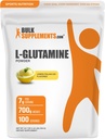 BulkSupplements.com L- Glutamin Powder - Glutamin Supplement, Aminosyre tillæg - Lemon italiensk isflavor, 7g per servering, 700g (1,5 lbs) (Pack of 1)
