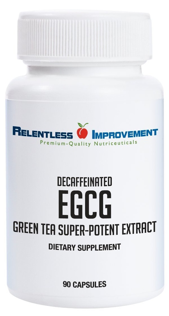EGCG Green Tea Extract 90 Capsules 670mg Extract Per Capsule Standardized to High Potency 98% + Polyphenols 60% EgCG Meget lav Koffein Gentle på fordøjelsessystemet