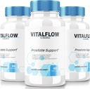 (3 Pack) VitalFlow kapsler, VitalFlow Advanced Prostate Support Formel, Official Natural Formel to Regain Control, Maksimal styrke piller til Support Wellness, Vital Flow Anmeldelser (180 Kapsler)