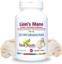 NY ROOTS HERBAL Lions Mane Supplement Kapsler; 124; 500mg Lion 's Mane Mushroom koncentreret Hot- Water Extract Shut 124; Hukommelse, Focus & immunsupport Supplement; 124; 60 Veggie Caps
