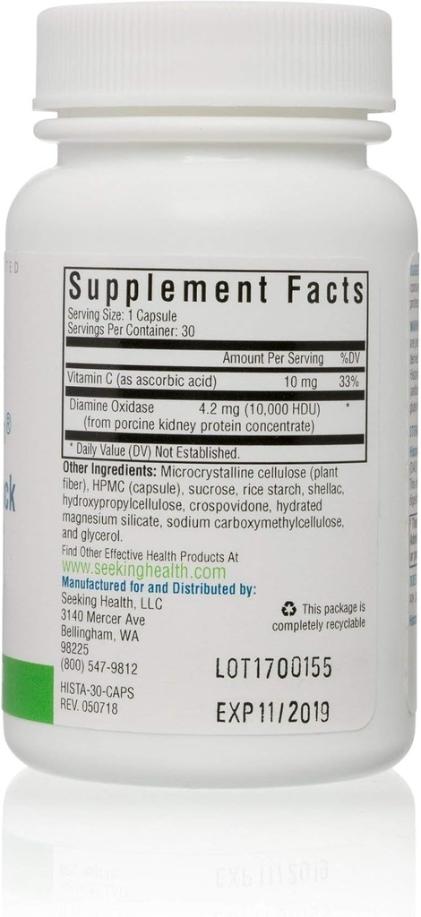 Søgning sundhed • 124; Histamin Block • 124; DAO supplement • 124; Food Intolerance • 124; Histamin Intolerance • 124; GI Tract Supplements • 124; Dhist 60 Kapsler