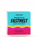 AdvoCare Probiotisk Fastmelt - Premium Kosttilskud til Gut, Immunsystemet & Heart Health Support * - Wild Berry, 30 Stick Packs
