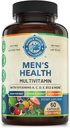 Herre Daily Multivitamin Multimineral Supplement for Energy, Focus, Stamina & Performance. Lavet til mænd med 30 + næringsstoffer, Frugt & Energi Blend. Herre Vitaminer 60 Kapsler, Made in the USA.