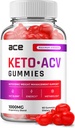 Ace Keto ACV Gummies - Advanced Formel Ace Keto Plus ACV Gummies Apple Cider Vincipes Ace ACV, Vægt Management, Kosttilskud Anmeldelser Mænd Kvinder (60 Gummies)