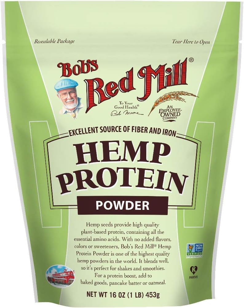 Hamp Protein Powder 16 Ounces (sag af 4)