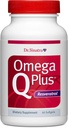 Dr. Sinatra Omega Q Plus Resveratrol - Omega-3 tillæg med CoQ10 og Resveratrol - fremmer omfattende hjerte og hele kroppen sundhed til at hjælpe dig med at alder godt (60 bløddele)