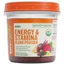 BareOrganics Energy & Stamina Blend Powder, Organic Superfood, Vegansk Kosttilskud, 8 Ounces