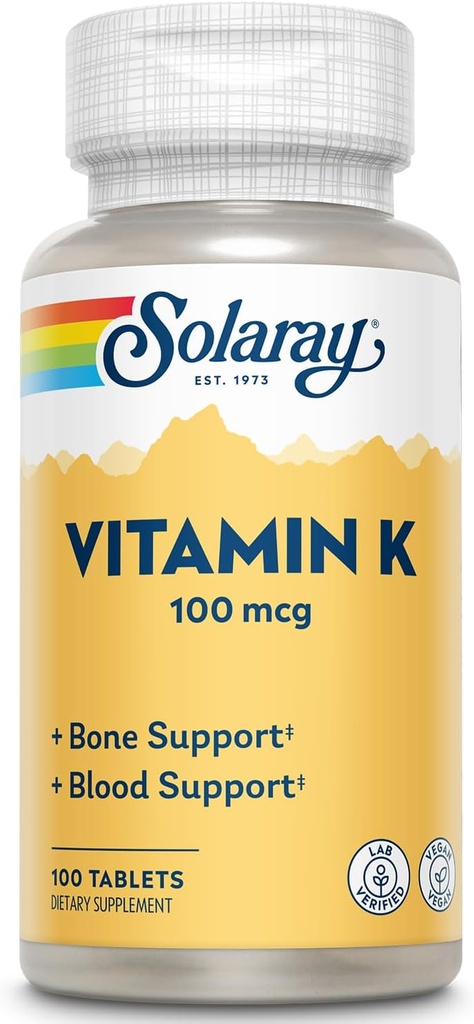 SOLARAY-vitamin K-1 100mcg
