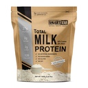 Smart138 Total Milk Protein - 80% Casein 20% Whey - RBST / rBGH Hormone Free, Gluten- Free, Soy- Free, Non- GMO, USA, Keto Low Carb, Natural BCAAs (1000g / 2.2lbs, Unflavored)