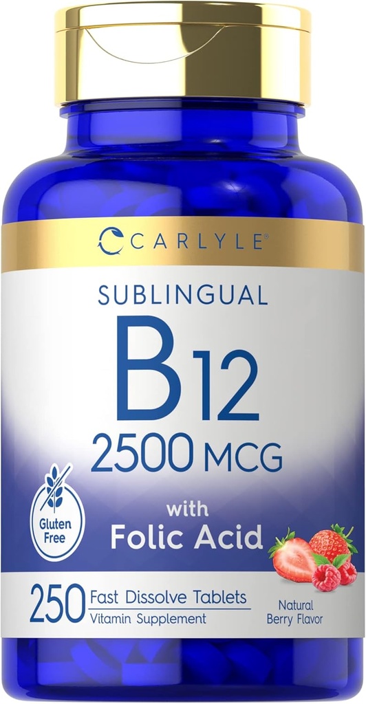 Carlyle vitamin B12 Sublingual 2500 mcg