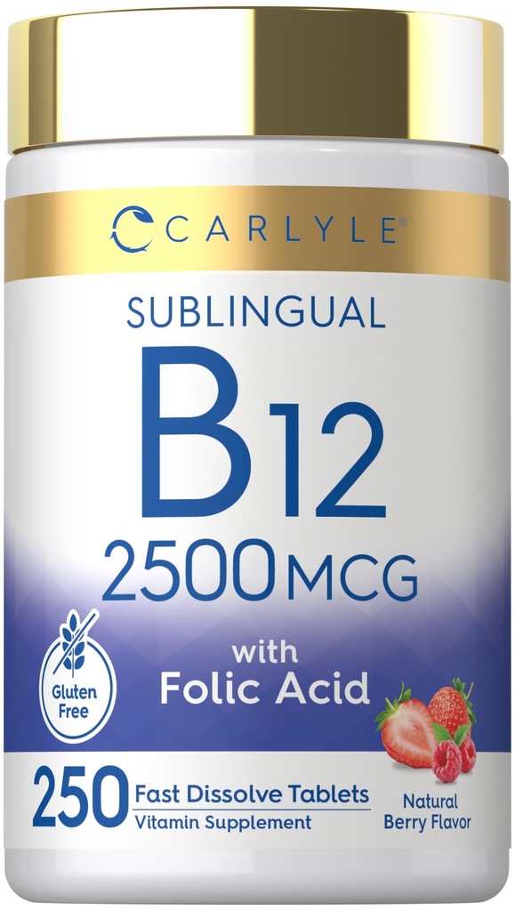 Carlyle vitamin B12 Sublingual 2500 mcg