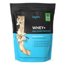 LEGION Whey + Protein Whey Isolate from Grass Fed Cows - Whey Protein Isolate Powder Low Calorie, Non- GMO, Sugar Free, Lactose and Gluten Free, All Natural Protein Powder for Men & Women (60 Servere)