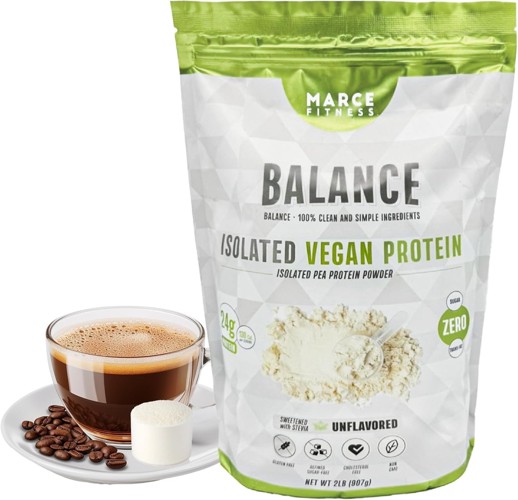 Isoleret Vegansk Protein Unflavored 2 pounds