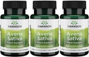 Swanson Full Spectrum Avena Sativa (Green Oat Grass) - Herbal supplement fremme nervesystem sundhed - Naturlig formel støtte Samlet wellness - (60 kapsler, 400mg hver) 3 Pack