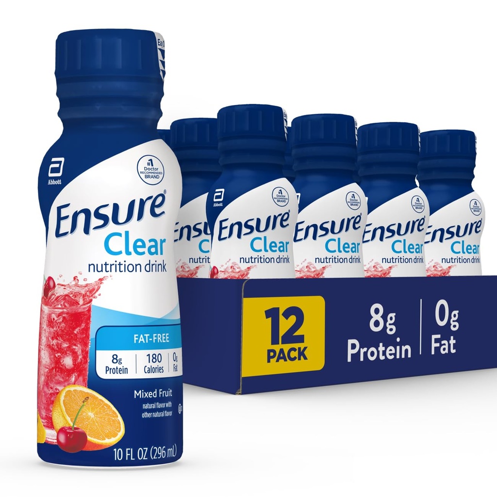 Sikre klar blandet frugt Nutritional Drink 124; 8g Protein, 15 Vitaminer & Min; Fedme-fri Buddy 124; Klar to- Drink 124; Genopfriskning Smag Buddy 124; 10 fl oz, 12 Pack