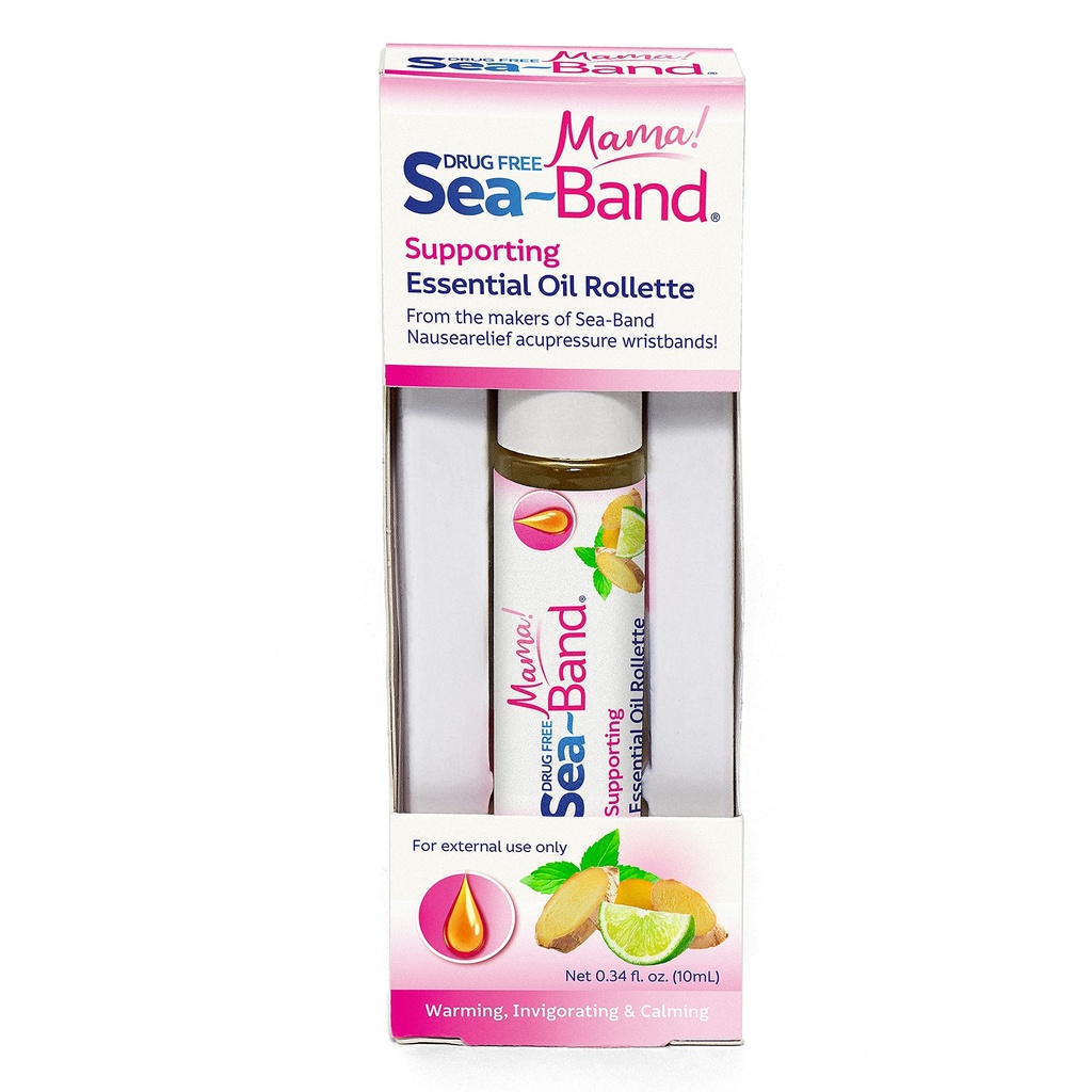 Sea-Band Mama! Essential Oil Calming Aromaterapi Rollette til morgen sygehjælp