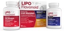 Lipo flavonoid dag & nat Combo Kit, Tinnitus Relief for Ringende Øre, Lipo flavonoid Plus & Lipo flavonoid nat med Melatonin & C-vitamin, 90 kapsler