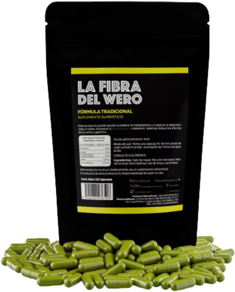 FIBRA DEL WERO against 124; Cactus Fiber med Pink Grapefrugt against 124; 100% Natural Supplements124; Pakke "Måned og en halv"