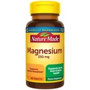 Nature Made Magnesium oxid 250 mg, Magnesium kosttilskud til mænd og kvinder, Support til muskel, hjerte, ben og nerve sundhed, 100 tabletter, 100 dages forsyning
