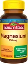 Nature Made Magnesium oxid 250 mg, Magnesium kosttilskud til mænd og kvinder, Support til muskel, hjerte, ben og nerve sundhed, 100 tabletter, 100 dages forsyning