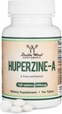 Huperzine A 200mcg (tredjeparts testet) 120 tabletter, hjerne supplement til fremme Acetylcholin (Acetylcholinesterase Inhibitor) - Understøtter hukommelse og fokus ved Double Wood