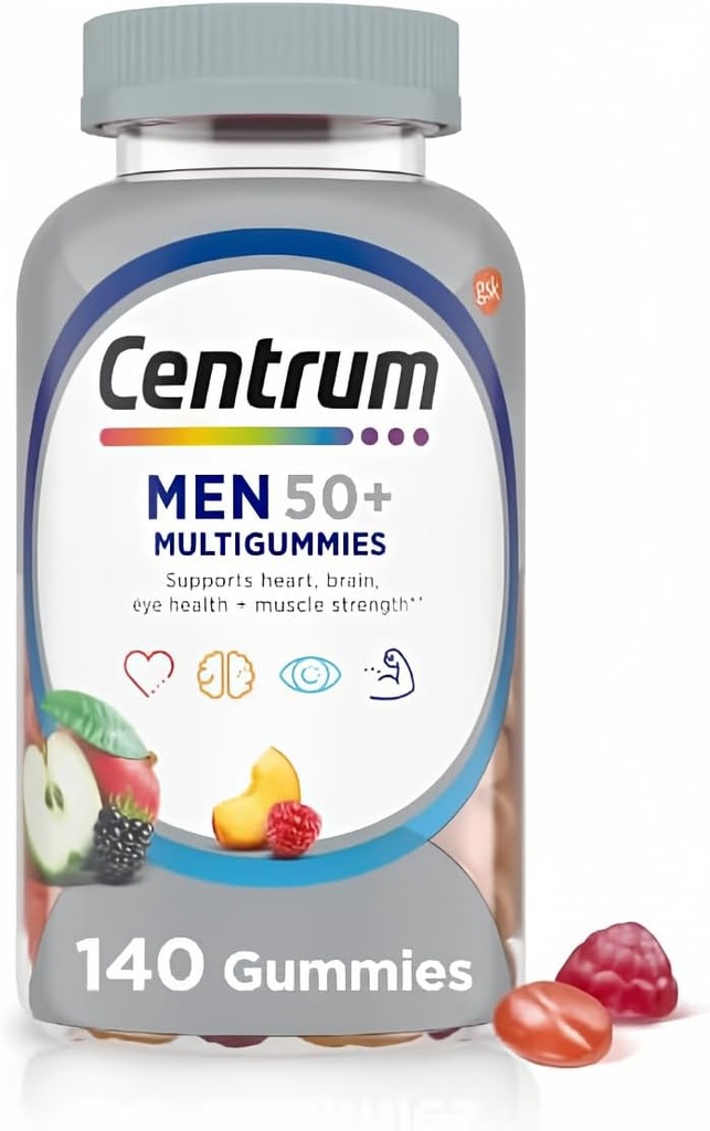 Centrum Sølv Mænds Multivitamin til mænd 50 Plus, Multimineral supplement
