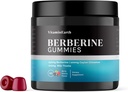 Berberine Gummies med Berberine HCL, Ceylon Cinnamon & Milk Thistle til immunforsvar og stofskifte - Berry Cherry Flavor - 60 Greve