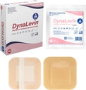 Dynarex Dynalevin Vandtæt Adhesive Bordered Foam, 10 Greve / 4 x 4 tommer