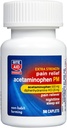 Rite Aid Extra Strength PM Pain Relief Caplets, 500mg Acetaminophen / 25mg Diphenhydramin - 50 Count - 124; Nighttime PM Pain Reliever + Sleep Aid - 124; Joint Pain Relief - 124; Menstruel Pain Relief + PMS Relief