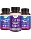 Indkøbte Naturals Luna Kids Sleep Supplement (60 tyggetabletter) & Luna Natural Sleep Aid (60 Veganske Kapsler)