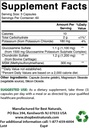 Bedste Naturals Glucosamin Chondroitin og MSM & D3 2000 IE