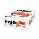 Rise Whey Protein Bars - Honey Cinnamon | Breakfast Bar & Protein Snack 18g Protein 4g Fiber Just 5 Whole Food Ingredients Gluten-Free Soy Free