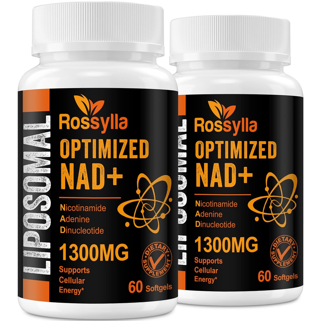 1300 MG Liposomal NAD + Supplement adapt124; highest Absorbate 124; purest NAD Supplementeret til Boost NAD + Effectively against 124; Boosting NAD + Supplement for aging defese, cellulær energi, Longevity