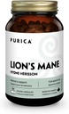 PURICA - Lions Mane Mikroniseret Svampe, 60 Veganske Kapsler - fremmer kognitiv sundhed - Fokus og hukommelse support