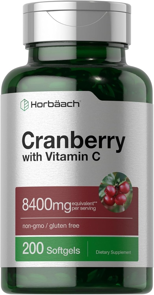 Horbäach Cranberry Pills for Women and Mænds