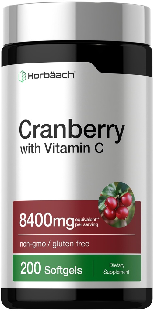 Horbäach Cranberry Pills for Women and Mænds