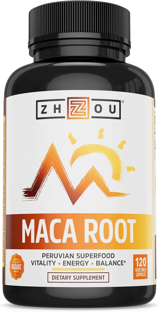 Zhou Maca Rodney 124; Wellness Supplement for mænd og kvinder