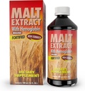 Malt og hæmoglobin ekstrakt - Nutritional Supplement for Energy & Vitality (16 Fl Oz / pakke med 1)