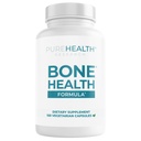 PURESUNDHEDSFORSKNING Knoglesundhedsformel Calcium & Magnesium Supplement - med jern, zink, kobber, D-vitamin, C, K2 & mere - Knogle- og joints Vitamin til kvinder og mænd, 150 kapsler