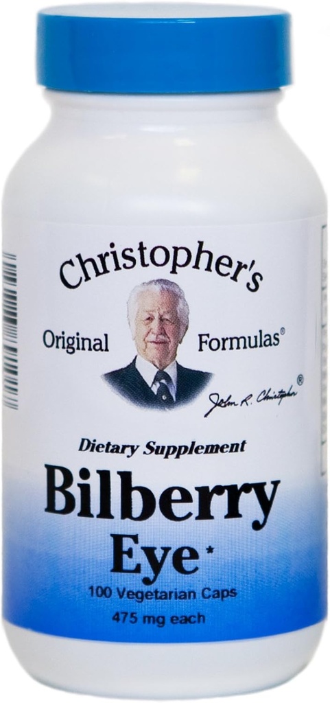 Dr. Christopher 's Formel Bilberry Eye, 100 Greve