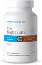Cooper Complete Iron Bisglycinate. 29mg per tablet. 60 kapsler pr. flaske. Pakning med 1