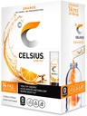 CELSIUS Orange On- the- Go Powder Stick Packs, pakke med 14