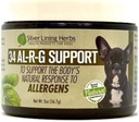 Sølv Lining urter 34 Canine Al- R- G - Urteallergi supplement til hunde - Naturlig Allergi Support til hunde - Øger en hund sund, normal og naturlig reaktion på allergener - 2 Ounce Jar